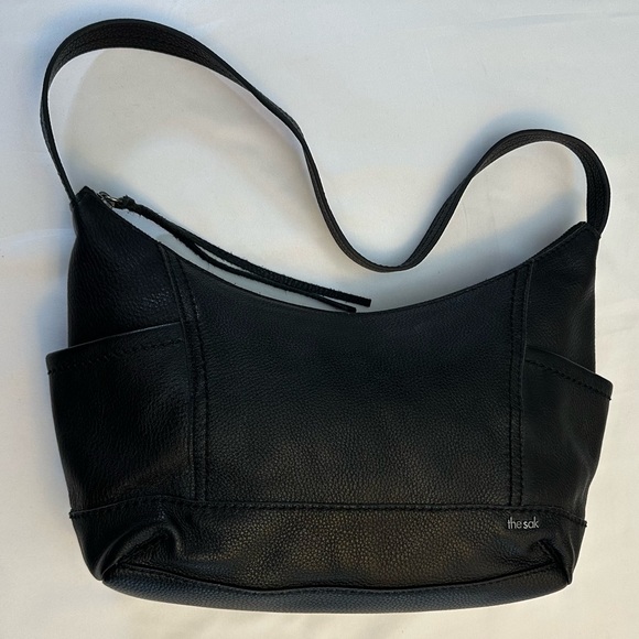 The Sak Black Leather Hobo Bag - Picture 2 of 13